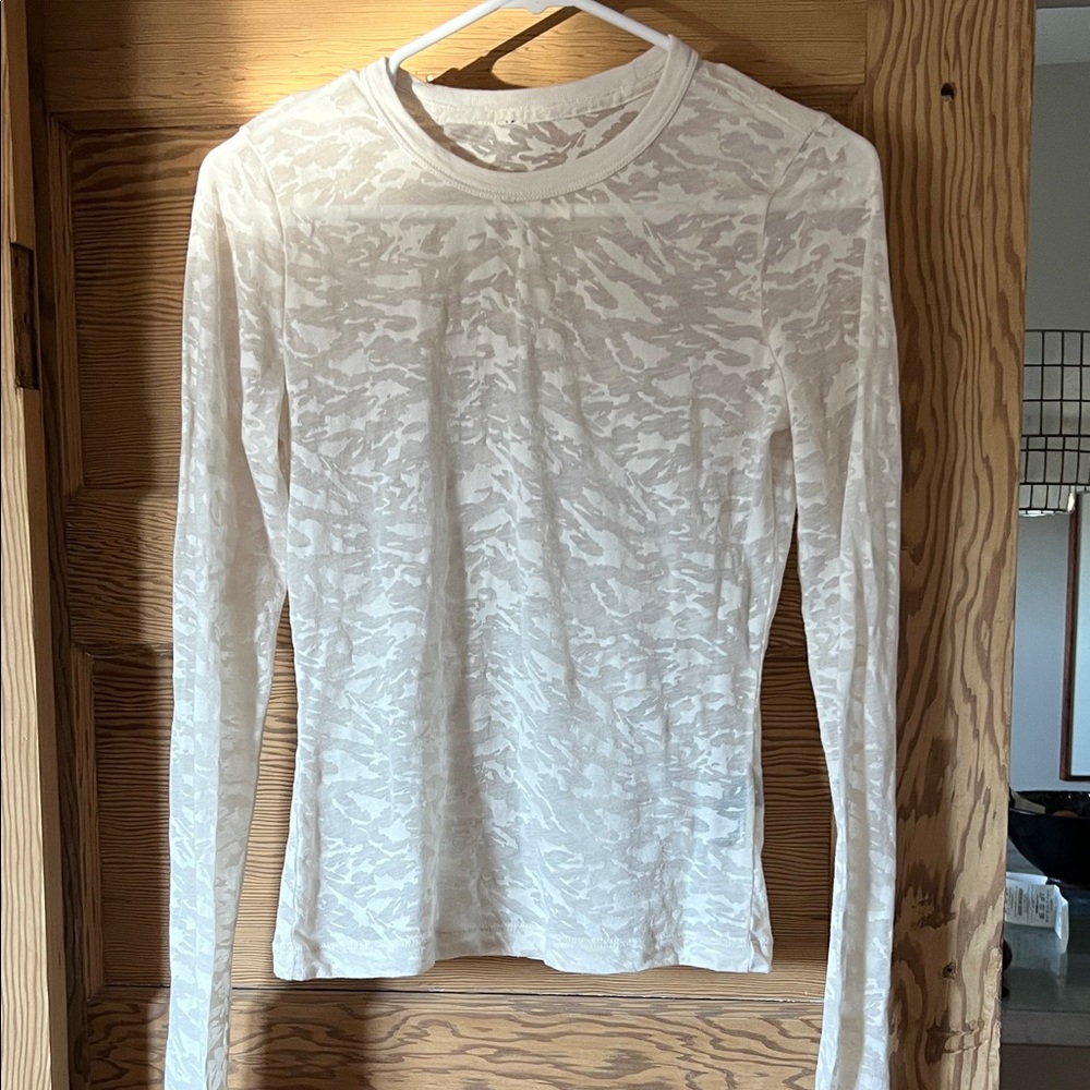 Rag & Bone Burn Out Long Sleeve Tee